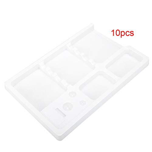 Sluffs 10Pcs Cartridge Tray,Washable Disposable PVC Tool Holder Organizer Pigment Storage Case Tool Tray Can Be Loaded with Ink Material and Scrubbing Supplies Sluffs 10Pcs Cartridge Tray,Washable Disposable PVC Tool Holder Organizer Pigment Storage Case Tool Tray Can Be Loaded with Ink Material and Scrubbing Supplies von Sluffs