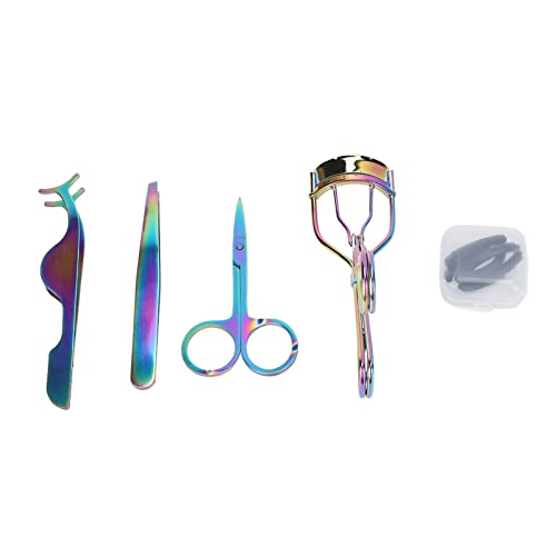 Sluffs Eyelash Applicator Makeup Tool Eyelash Curler with 4 Refill Pads Rose Gold Designed for Women and Girls von Sluffs