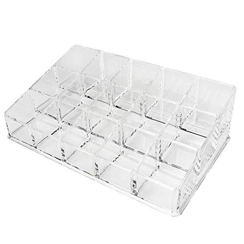 Sluffs Nail Polish Organizer 15 Grids Acrylic Display Rack Eyeglasses Storage Essential Oils Holder Makeup Organizer No Tool Needed Assembly, Clear Sluffs Nail Polish Organizer 15 Grids Acrylic Display Rack Eyeglasses Storage Essential Oils Holder Makeup Organizer No Tool Needed Assembly, Clear von Sluffs