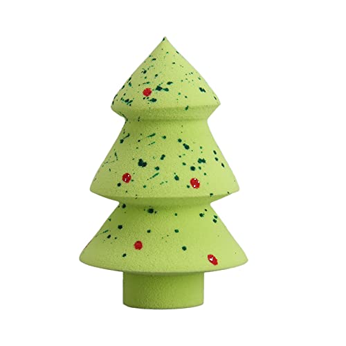 Sluffs offering excellent elasticity to maintain its shape even with frequent use.The Christmas tree design makes this puff easy to apply makeup with a simple patting motion. von Sluffs