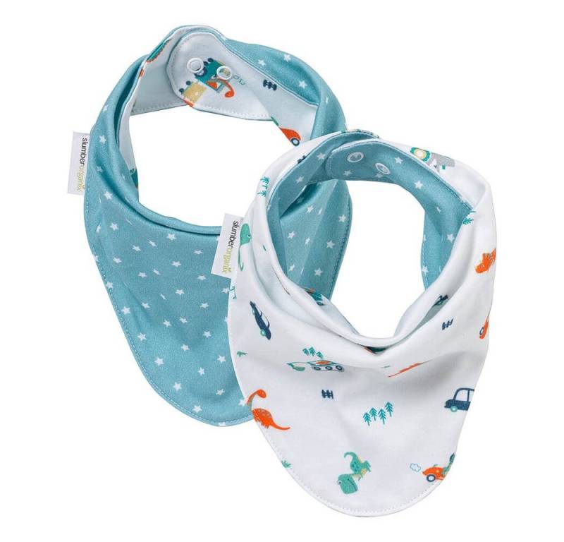 SlumberOrganix Bandana, Bandana 2er-Pack 100% Bio Baumwolle von SlumberOrganix