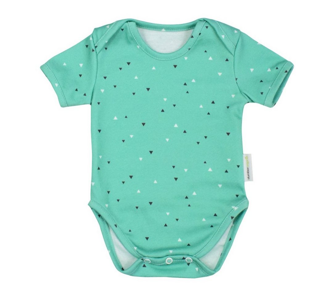 SlumberOrganix Kurzarmbody Bio Baby-Body kurzarm 100% Bio Baumwolle von SlumberOrganix