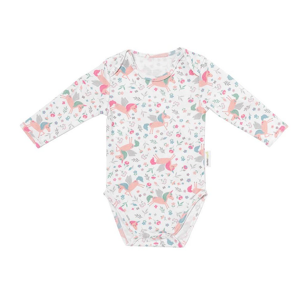 SlumberOrganix Langarmbody Bio Baby-Body langarm 100% Bio Baumwolle von SlumberOrganix