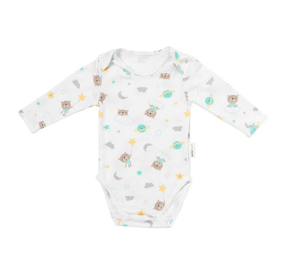 SlumberOrganix Langarmbody Bio Baby-Body langarm 100% Bio Baumwolle von SlumberOrganix