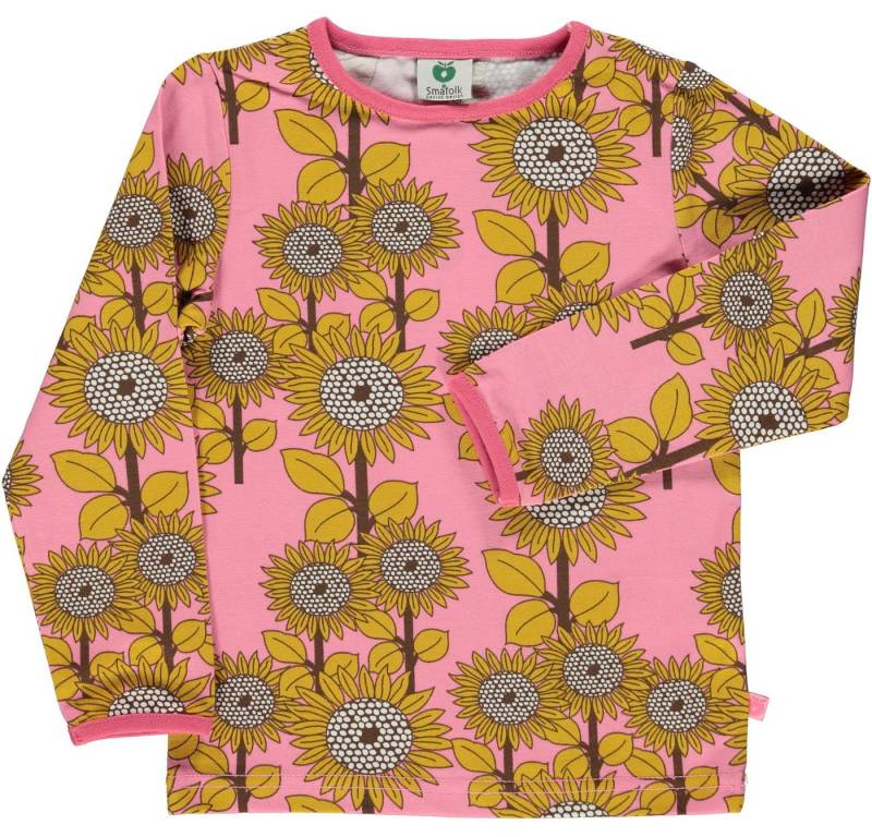 Småfolk Langarmshirt SMAFOLK Langarmshirt Longsleeve mit allover Sonnenblumen Print von Småfolk