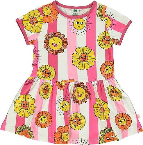 Småfolk Short Sleeved Dress with Suns von Småfolk