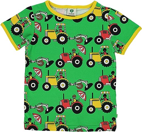 Småfolk T-Shirt with Tractors von Småfolk
