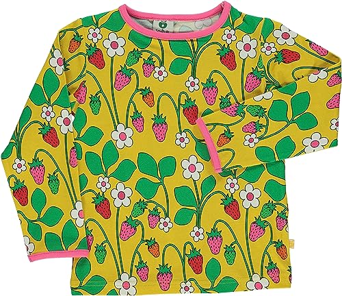 T-Shirt LS. Strawberry von Småfolk