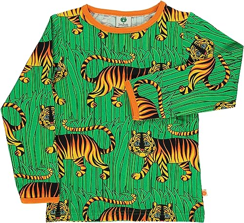 T-Shirt LS. Tiger von Småfolk