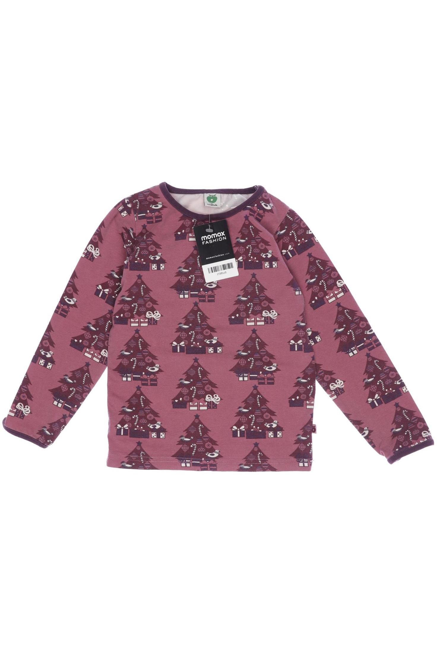 Smafolk Mädchen Langarmshirt, pink von Smafolk