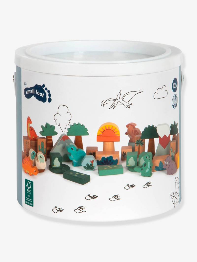 Kinder Blockbausteine DINO small foot® Holz von Small Foot