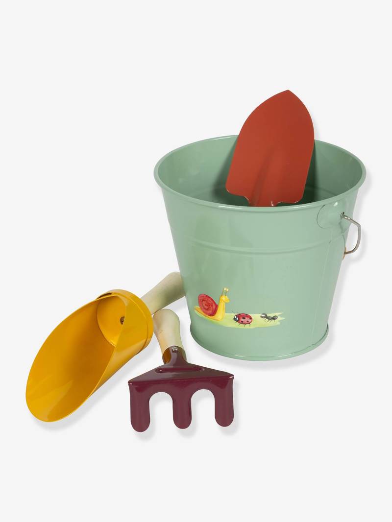 Kinder Handschaufel-Set mit Eimer TINY GARDEN small foot von Small Foot