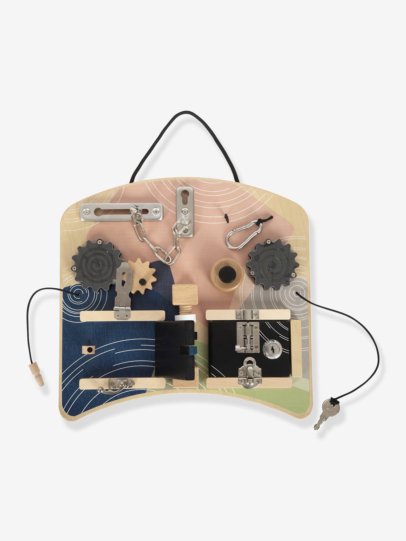 Kinder Motorikbrett SCHLÖSSER & ROTATION small foot von Small Foot