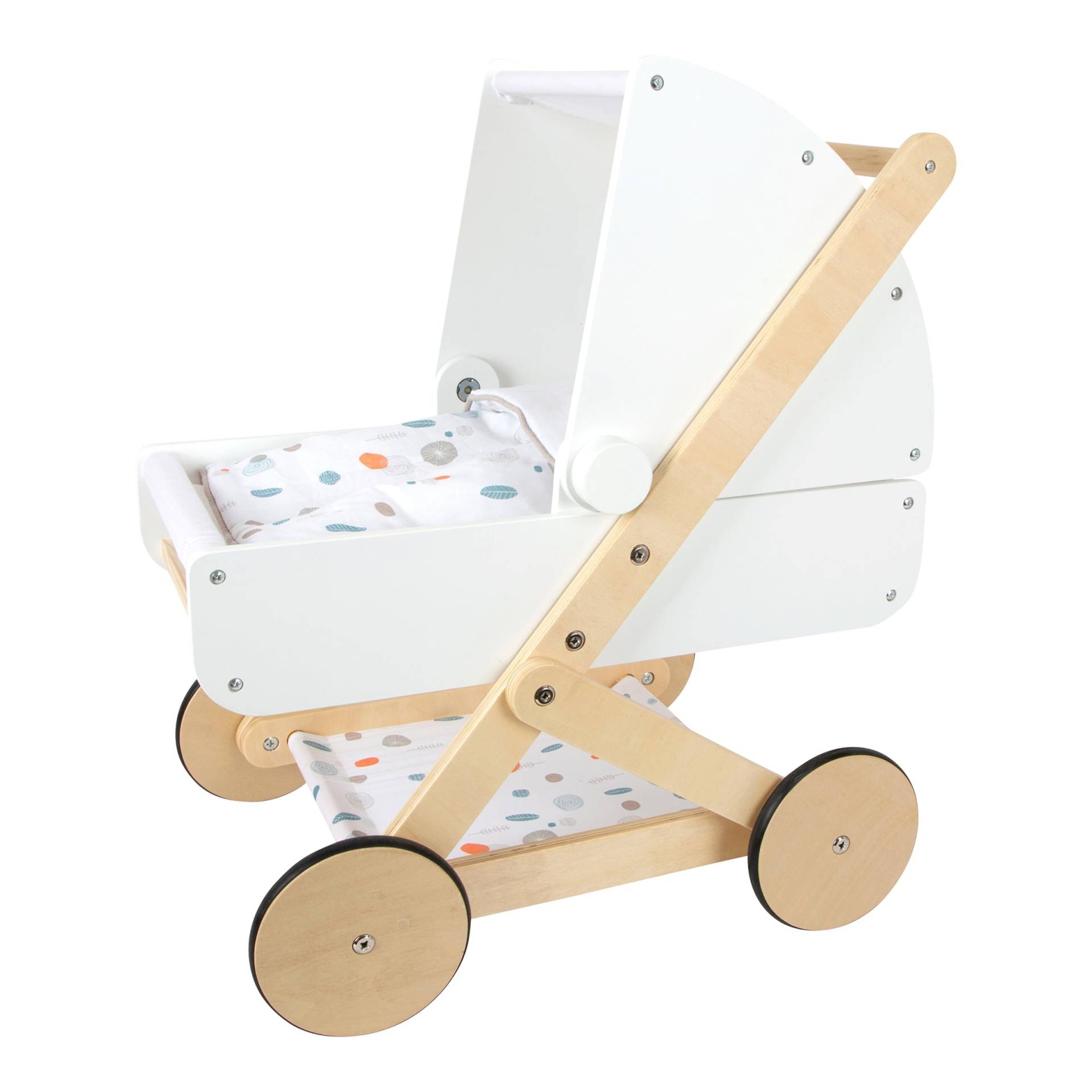 Small Foot Puppenwagen aus Holz Little Button von Small Foot