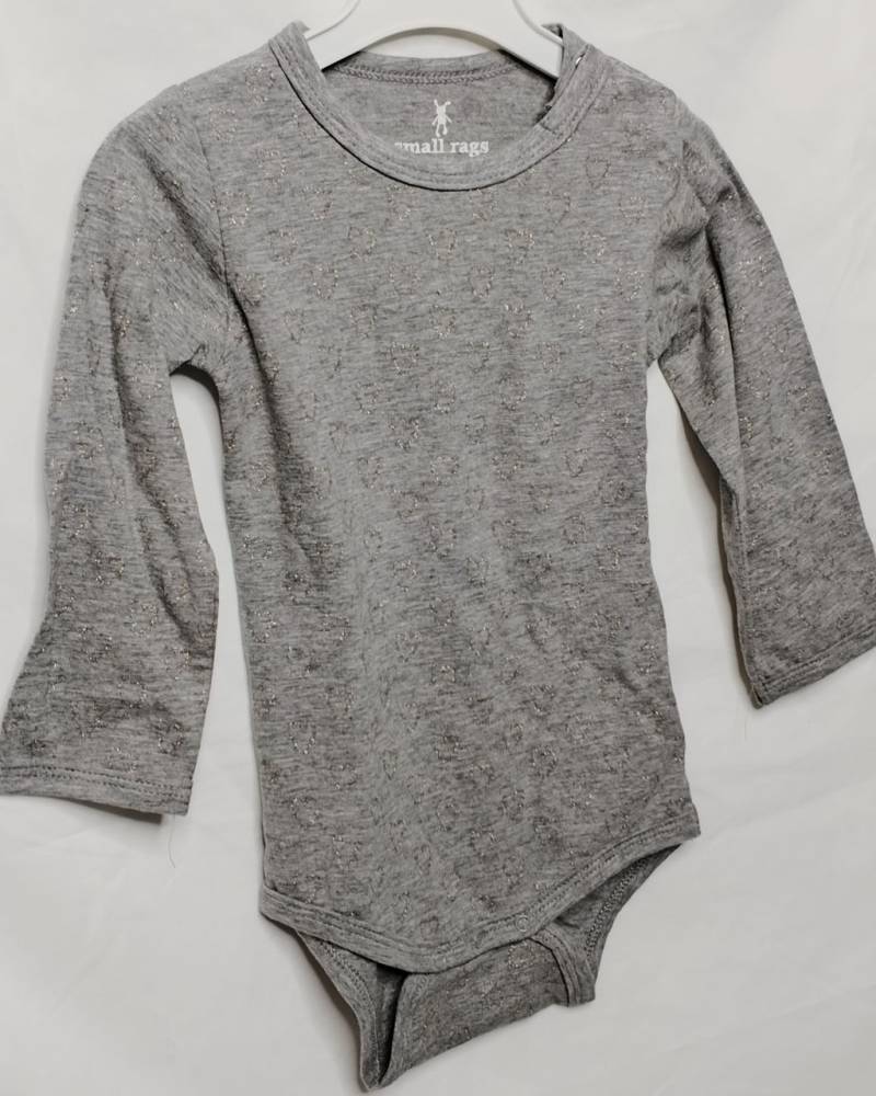 Small Rags Body silber grau Mädchen von Small Rags