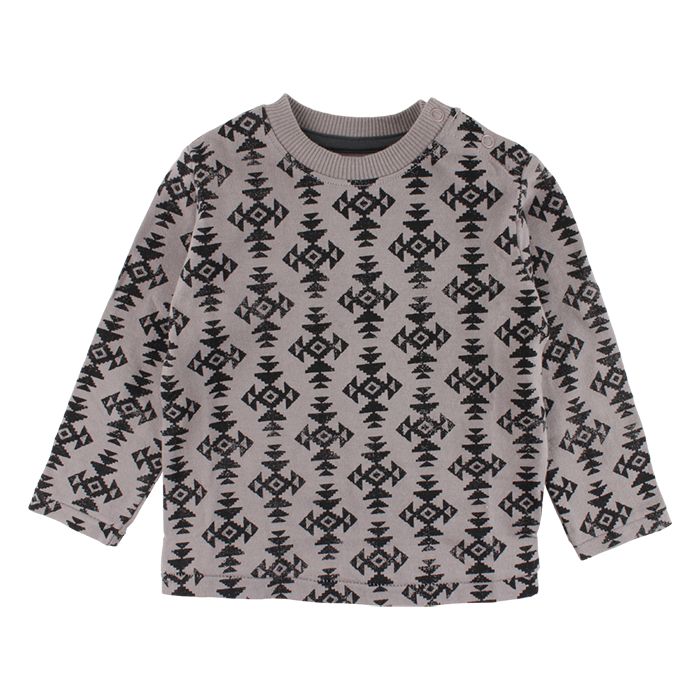 Small Rags Longsleeve braun Junge von Small Rags