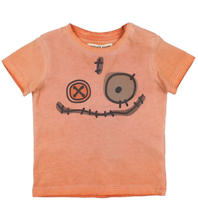 Small Rags T-Shirt orange von Small Rags
