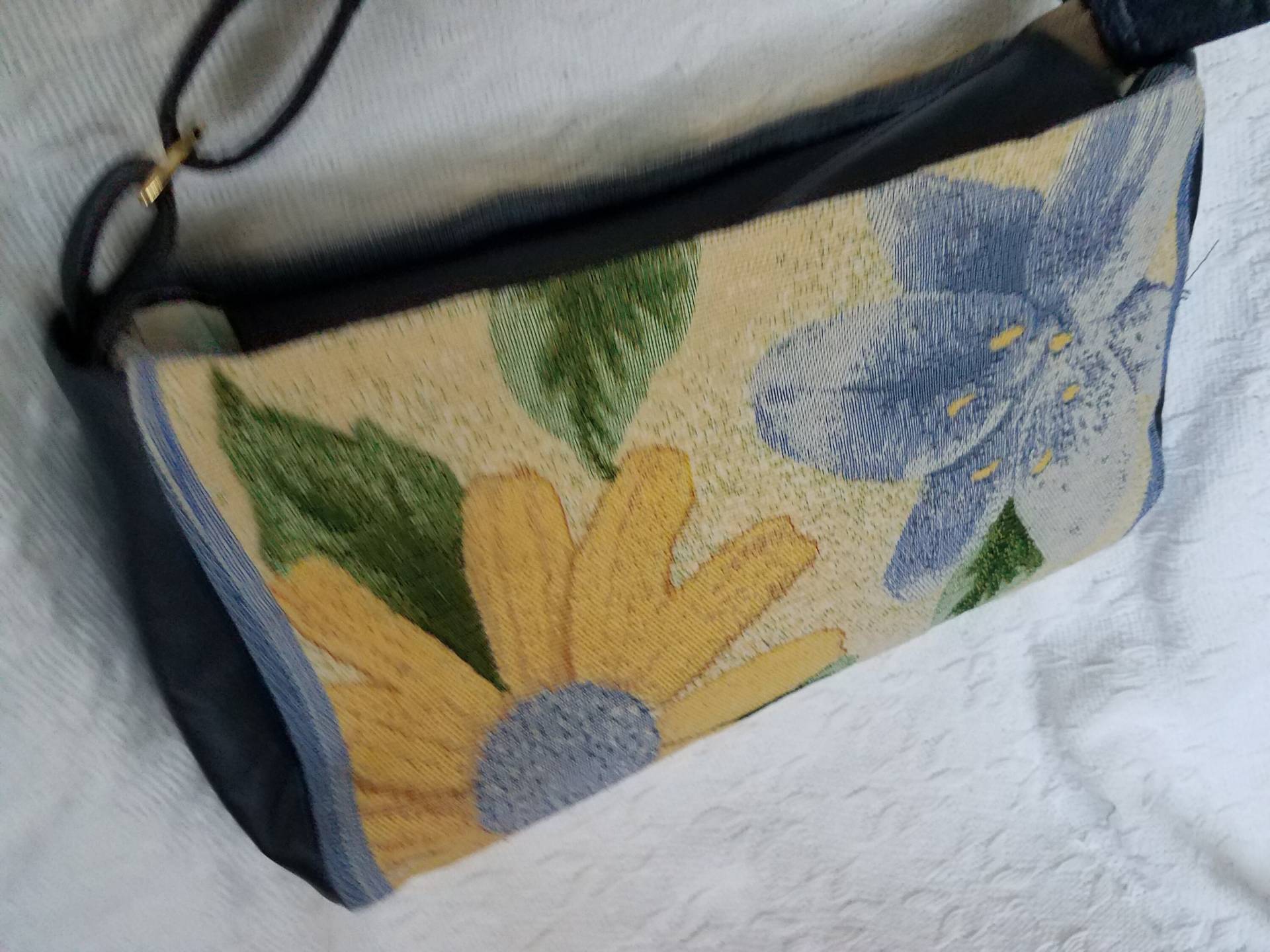 Die Sonnenblumen in Gelb Und Blau Die Sonnenblumen in Gelb Und Blau von SmallBagsBoutique