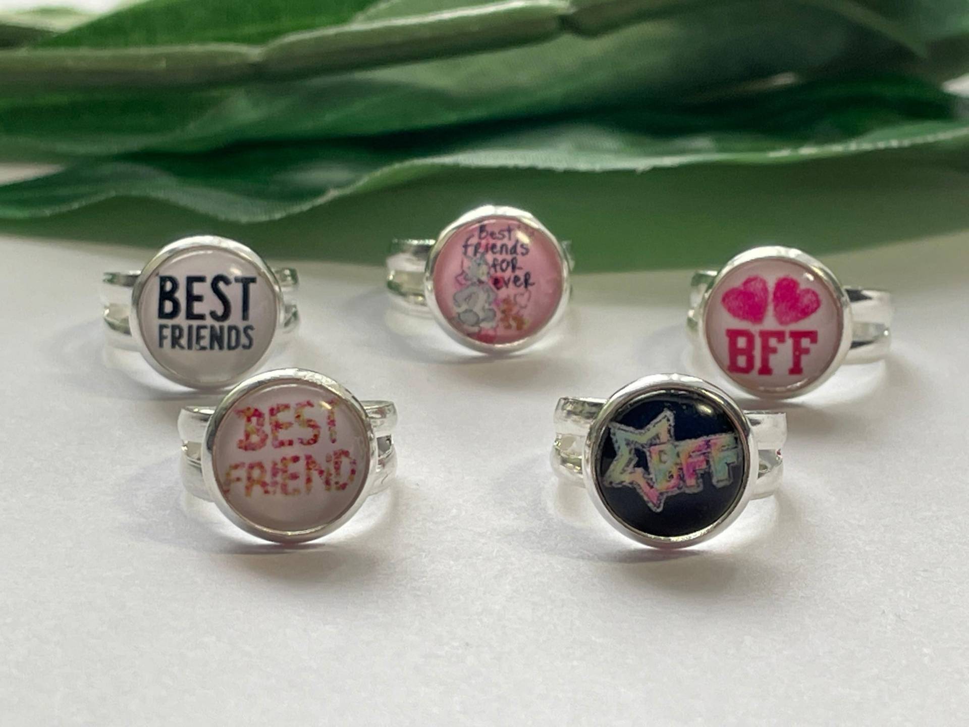 Verstellbarer Best Friends Ring, Kinderringe, Mädchenringe, Jungenringe, Kleine Jungen Geschenke, Kleiner Mädchenring von SmallCreations4U