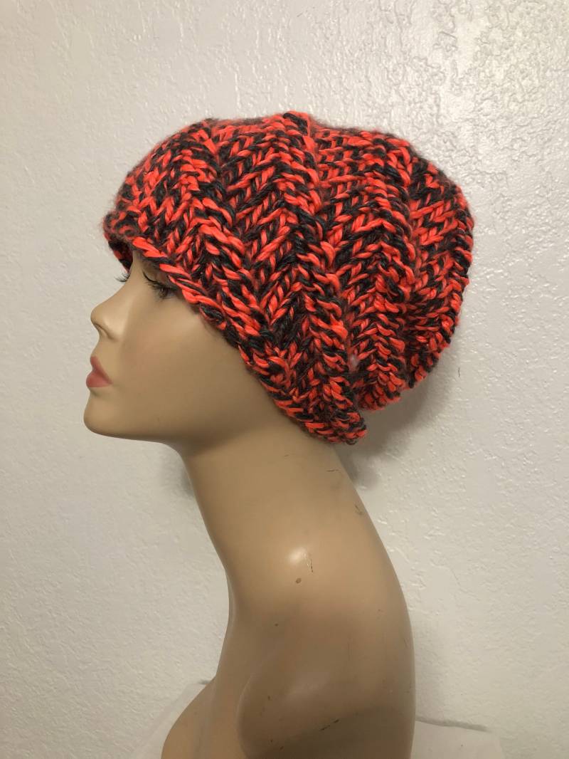 Warmer Winter Stricken Slouchy Beanie von SmallTownHandMade