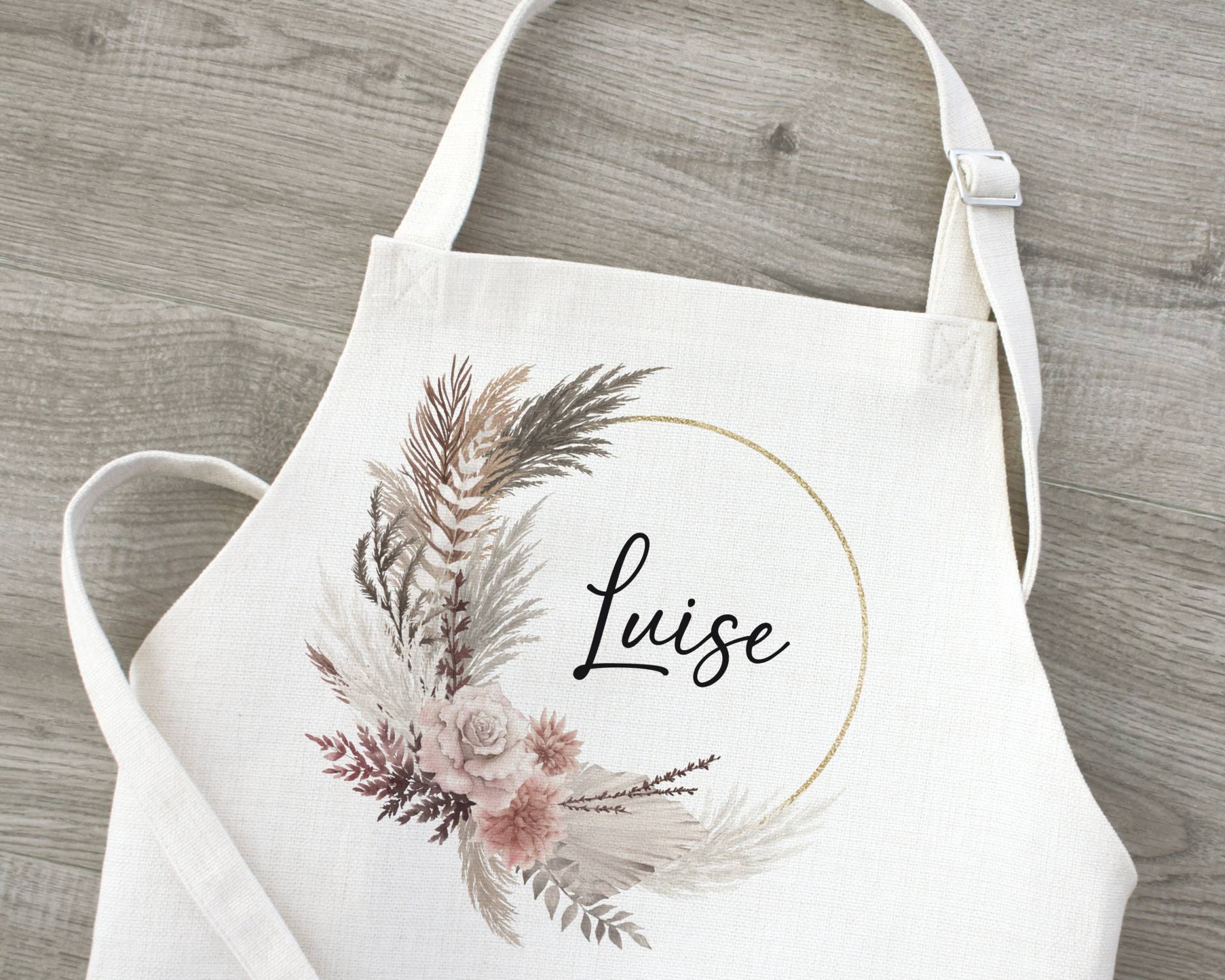 Schürze Personalisiert Kochschürze Geschenkidee Mama Oma von SmallTreasuresDE