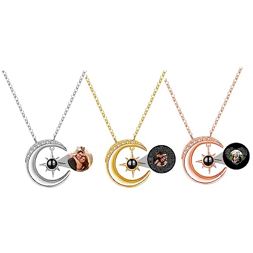 Personalisierte Stern Mond Projektion Halskette für Frauen Silber Ich liebe dich 100 Sprachen Halskette Foto Projektion Halsketten personalisiertes Geschenk für Weihnachten Geburtstag,Stil 8 Personalisierte Stern Mond Projektion Halskette für Frauen Silber Ich liebe dich 100 Sprachen Halskette Foto Projektion Halsketten personalisiertes Geschenk für Weihnachten Geburtstag,Stil 8 von Smallduuck