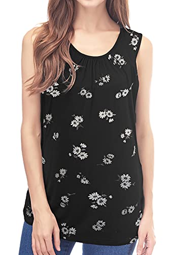 Smallshow Damen Mutterschafts Stillshirt Tank Tops Sommer Ärmellos Stillen Kleidung SVP121 L von Smallshow