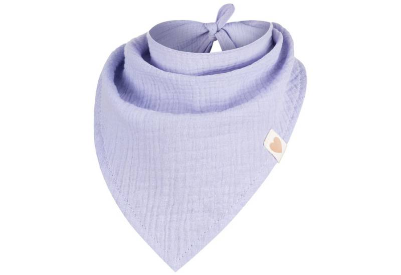 Smarilla Halstuch Dreieckstuch Bindetuch Kopftuch Uni Mädchen Junge Baby Musselin von Smarilla