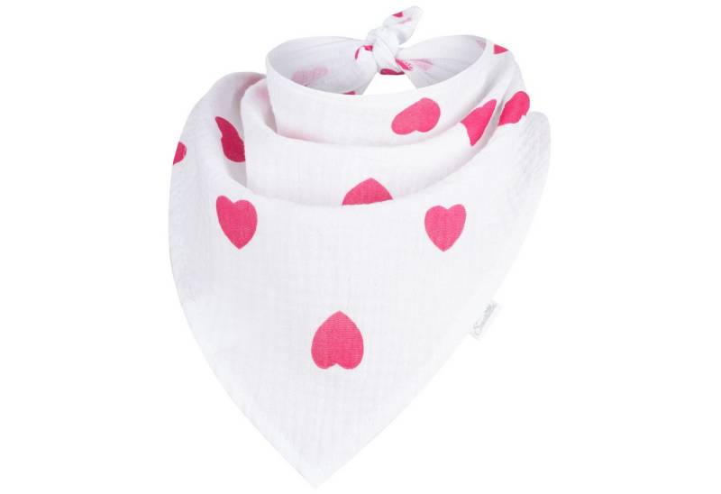 Smarilla Halstuch Dreieckstuch Bindetuch Kopftuch Uni Mädchen Junge Baby Musselin von Smarilla