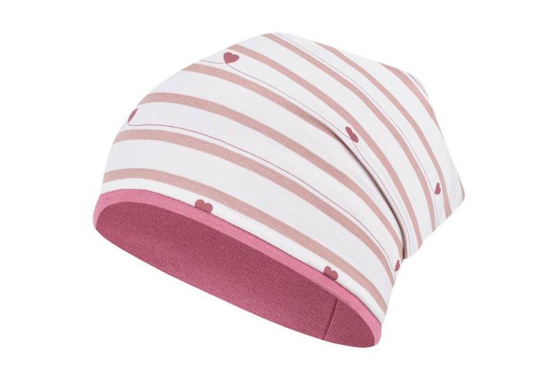 Smarilla Jerseymütze Mädchen Herbstmütze Beanie Übergangsmütze Baumwolle doppellagig von Smarilla