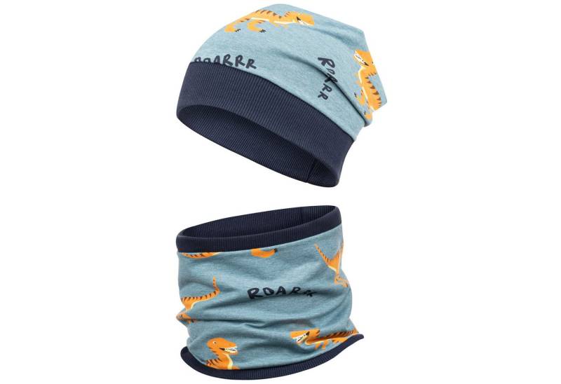 Smarilla Mütze & Schal Kindermütze Kinderschal Herbstmütze Junge Mädchen breiter Bund von Smarilla