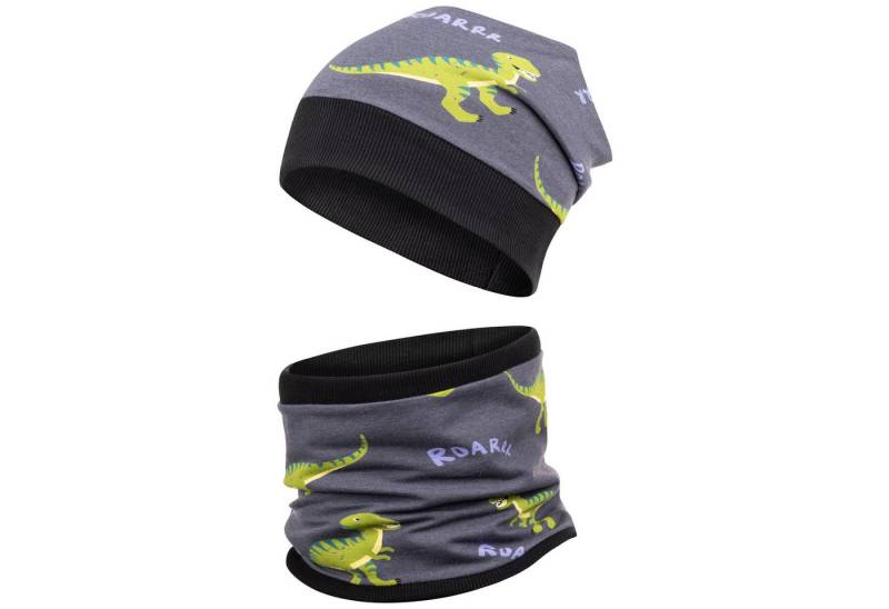 Smarilla Mütze & Schal Kindermütze Kinderschal Herbstmütze Junge Mädchen breiter Bund von Smarilla