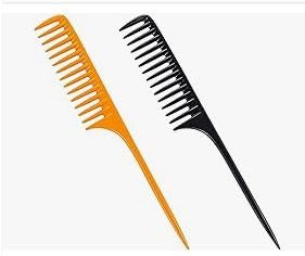 Entwirrungskämme mit breiten Zähnen für lockiges Haar, hochwertig, antistatisch, hitzebeständig, Styling-Set mit Duschkamm und Teasingbürste für Damen und Herren, 2 Packungen von SmaringWing