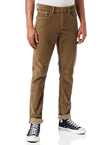 Smart Classic 30R Herren Corduroy Hose SCL (W30 / L32, Brown) von Smart Classic