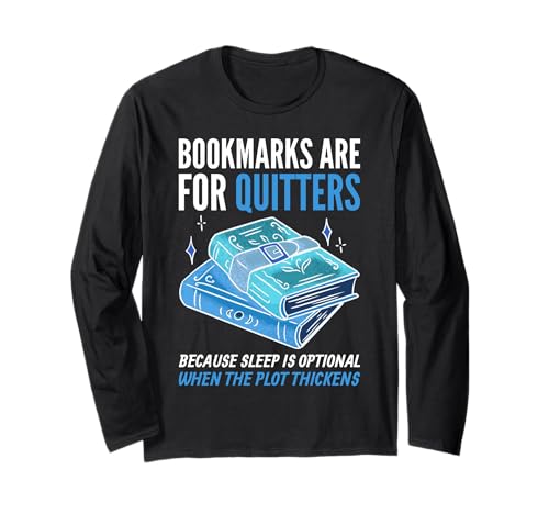 Lesezeichen sind für Drückeberger. Langarmshirt Lesezeichen sind für Drückeberger. Langarmshirt von Smart Designs für Buchsüchtige und Seitenwender