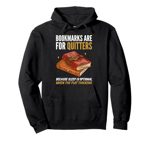 Lesezeichen sind für Drückeberger. Pullover Hoodie Lesezeichen sind für Drückeberger. Pullover Hoodie von Smart Designs für Buchsüchtige und Seitenwender