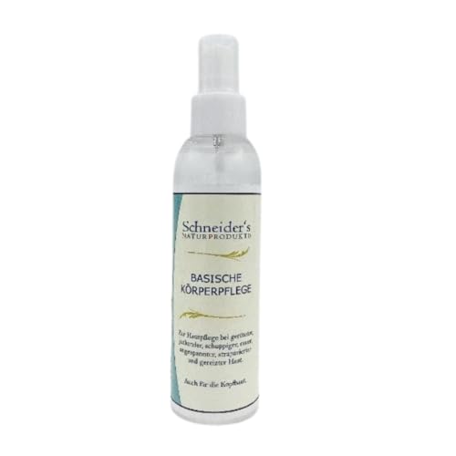Basisches Körperspray 150 ml – Natürliche Körperpflege für empfindliche & anspruchsvolle Haut | Unterstützt Hautbalance & Pflege bei Neurodermitis | Feuchtigkeitspflege für Körper, Gesicht & Kopfhaut von Smart Fasting