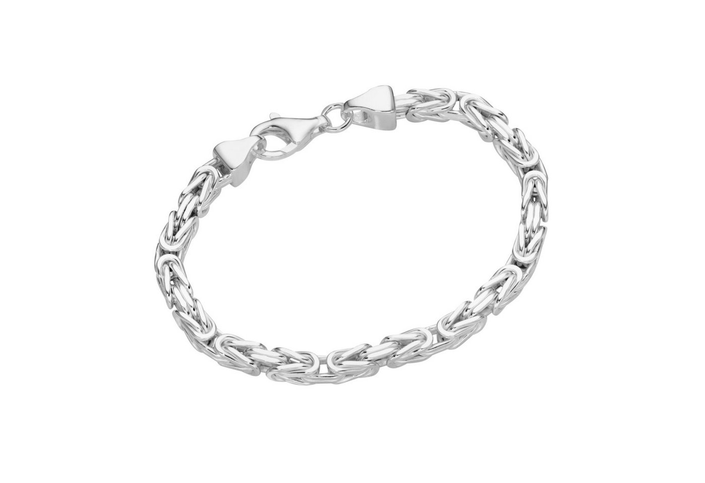 Smart Jewel Armband Königskette massiv, Silber 925 von Smart Jewel