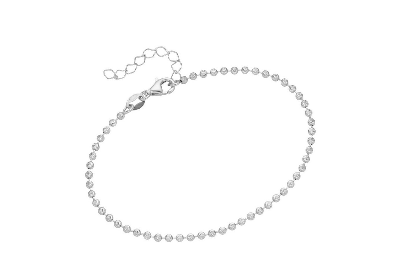 Smart Jewel Armband elegantes Kugelketten Armband, Silber 925 von Smart Jewel