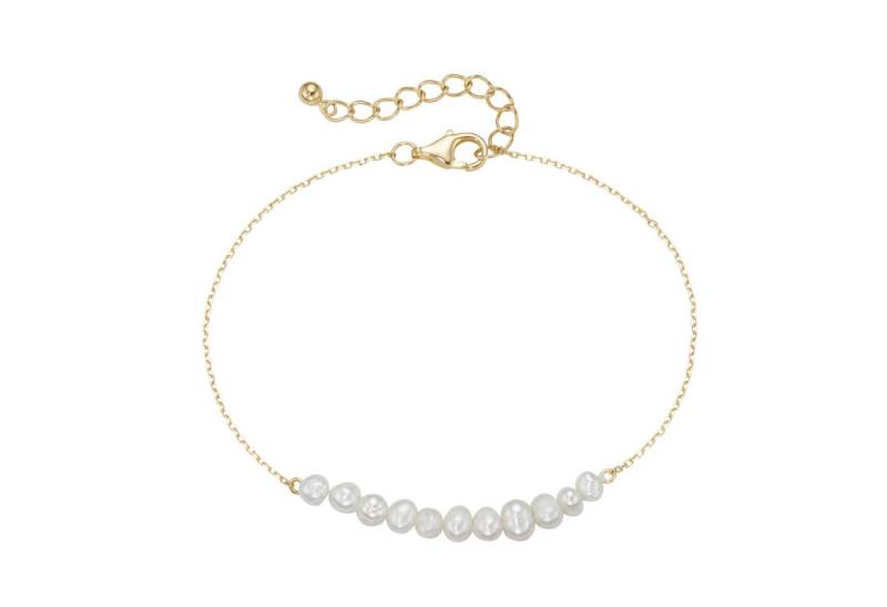 Smart Jewel Armband mit Süßwasser-Perlen, Silber 925 von Smart Jewel