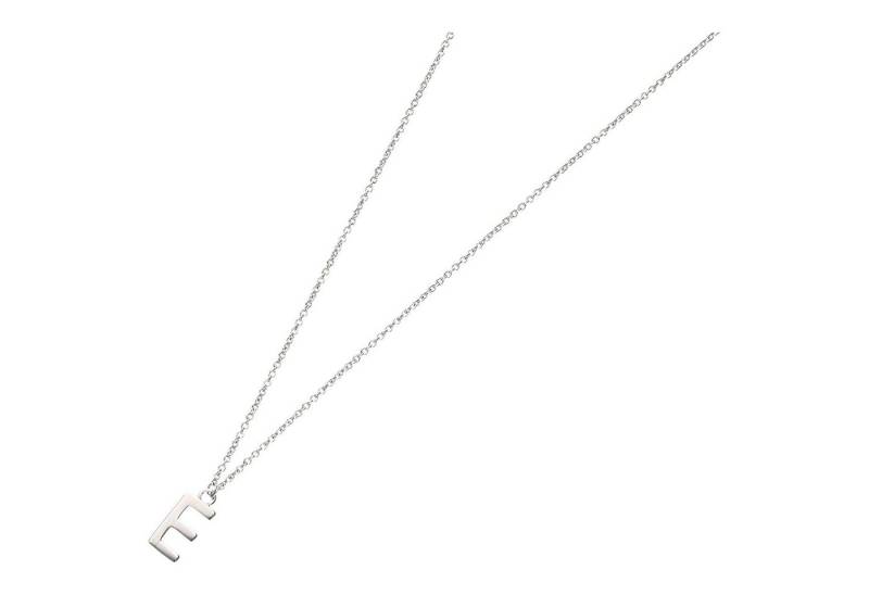 Smart Jewel Collier Buchstabe E, Silber 925 von Smart Jewel