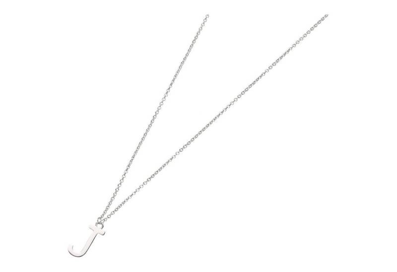 Smart Jewel Collier Buchstabe J, Silber 925 von Smart Jewel