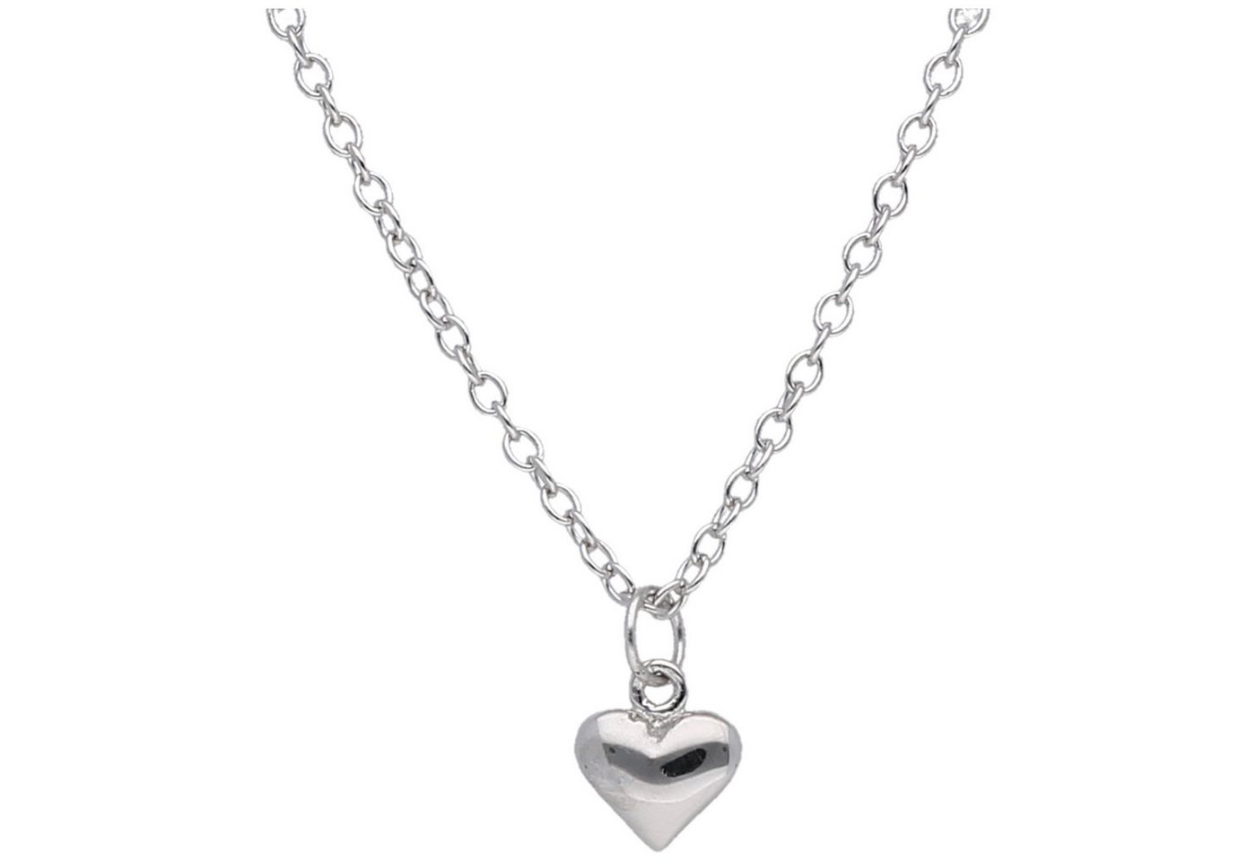 Smart Jewel Collier Herz, Silber 925 von Smart Jewel