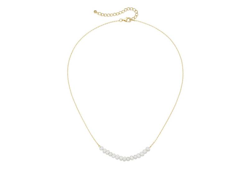 Smart Jewel Collier mit Süßwasser-Perlen, Silber 925 von Smart Jewel