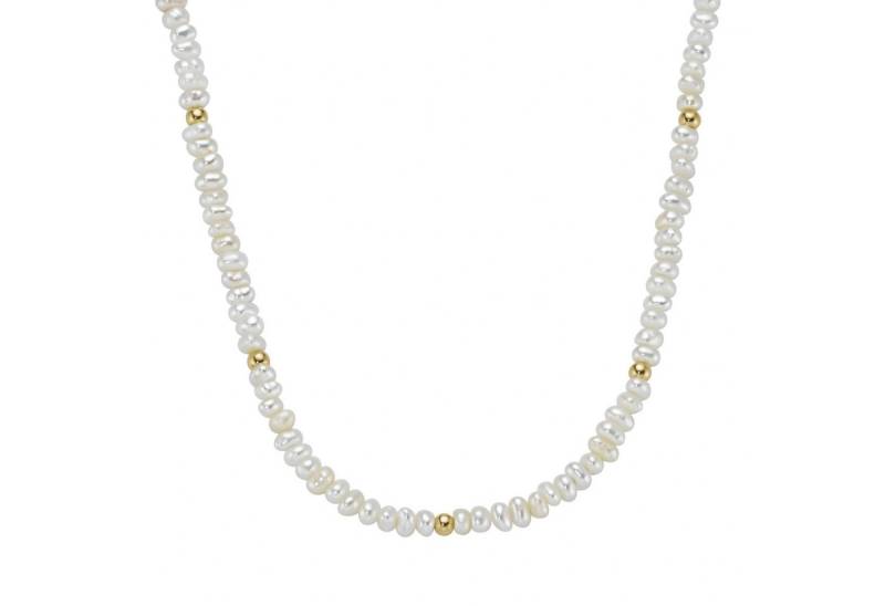 Smart Jewel Perlenkette mit Süßwasserperlen, Silber 925 von Smart Jewel