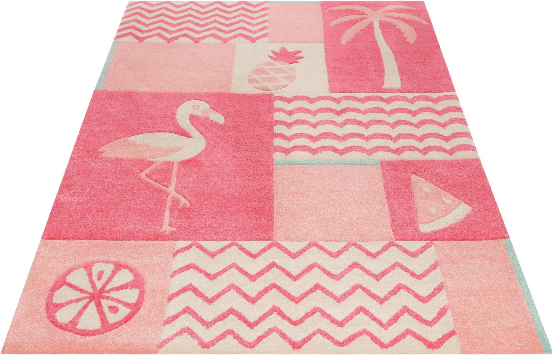 SMART KIDS Kinderteppich "Fruity Flamingo", rechteckig von Smart Kids