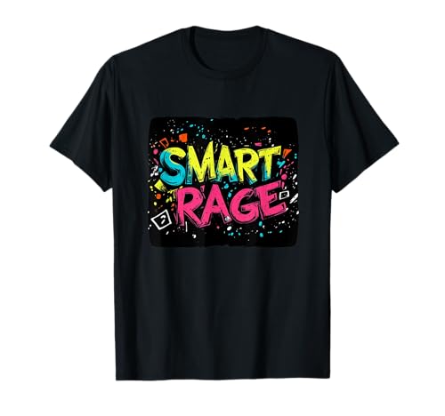 Buntes Smart Rage Emblem für Jungen und Mädchen T-Shirt Buntes Smart Rage Emblem für Jungen und Mädchen T-Shirt von Smart Outfit