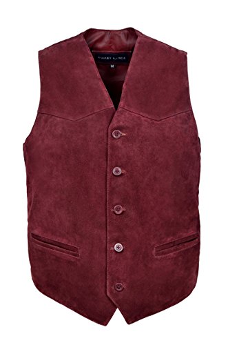 Smart Range Herren Weste Gr. Large, Cherry Suede von Smart Range