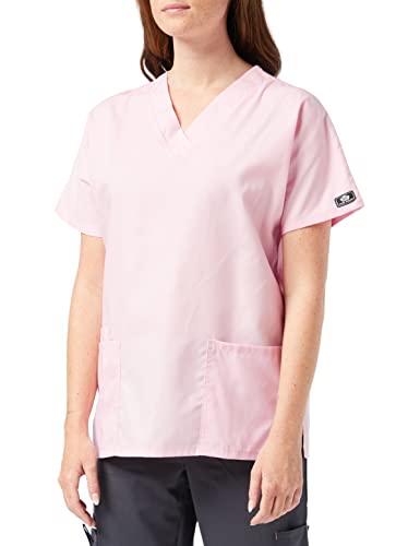 Krankenschwestern, Kosmetikerin, Tierarzt-Tuniken, Uniform für Krankenschwestern, (S, Pink Blush) von Smart Uniform