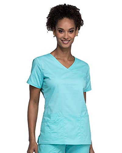 Smart Uniform 1122FScrub Top (S, Turquoise) von Smart Uniform